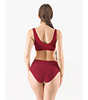 Памучни бикини в бордо Oliana-1 снимка