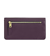 Дамски кожен портфейл в лилави нюанси Canarie Deep purple с RFID защита-1 снимка
