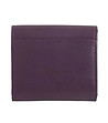 Тъмнолилав дамски портфейл от естествена кожа Malaga-2 снимка