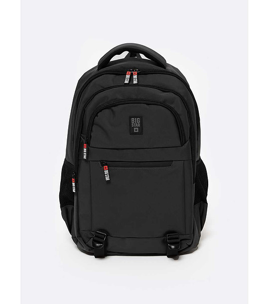 Черна унисекс раница Emiliano снимка