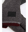 SCARF SCARF KNITTED BLACK HERLYNIA-2 снимка