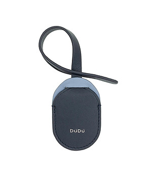 Унисекс аксесоар за пътнически куфар с Apple Airtag в сини нюанси снимка