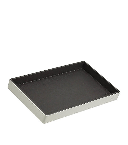 Кожена купа Valet в сиво и черно снимка