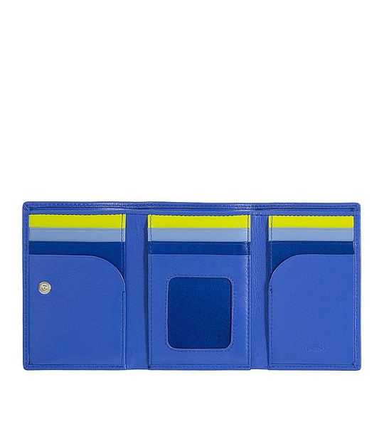 Син кожен мъжки портфейл Pantelleria с RFID защита снимка