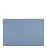 Двулицева мека кожена подложка за бюро в сини нюанси-1 снимка