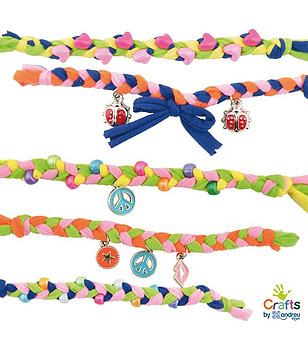 Направи сама гривни - плитки снимка