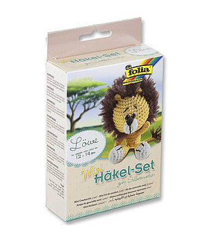 Комплект за плетене с една кука Лъвче снимка
