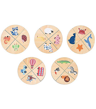 Игра Лото за тактилни усещания Докосни и съпостави снимка