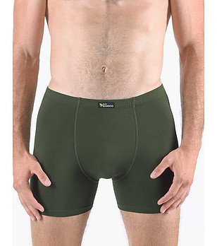 Тъмнозелени мъжки боксерки снимка