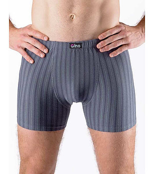 Сиви мъжки боксерки на райе снимка