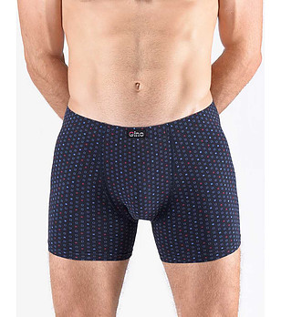 Черни мъжки боксерки с принт снимка