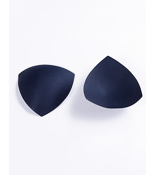 Триъгълни подплънки в син цвят снимка