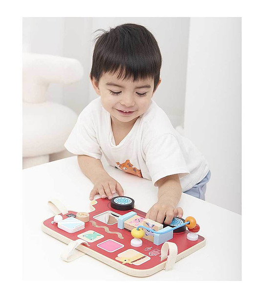 Активна дъска - бизиборд  Автобус с различни активности снимка