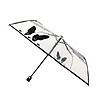 Автоматичен прозрачен сгъваем чадър устойчив на вятър-2 снимка