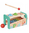 Музикален свят - бебешки ксилофон с чукче и топки-1 снимка