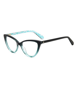 Дамски рамки за очила котешко око в черно и синьо AUBRIE снимка