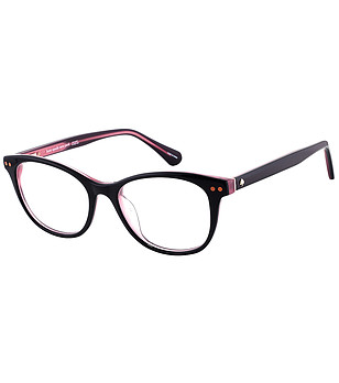 Дамски рамки за очила в черно и розово KAMILA снимка