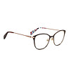 Дамски рамки за очила в черно и златисто ADDISYN-2 снимка
