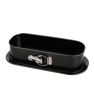 Форма за блат с незалепващо покритие и подвижна стена 34.5x15.5x8 см снимка