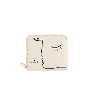 Бежов портфейл Suzana снимка