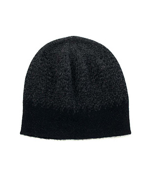 Дамска шапка в сиво и графит снимка