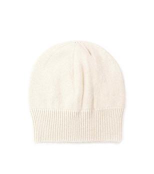 Шапка в екрю с ангора и вълна снимка