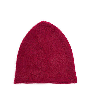 Тъмночервена дамска шапка снимка
