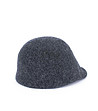 Сив вълнен каскет-3 снимка