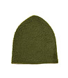 Дамска шапа в цвят маслина-1 снимка