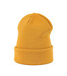 Зимна шапка в цвят горчица-1 снимка