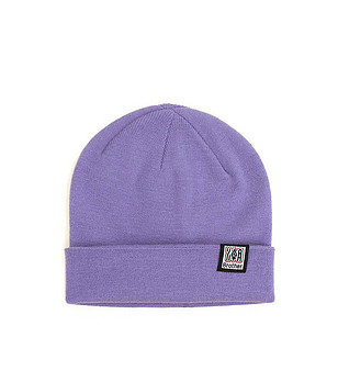 Лилава унисекс шапка снимка