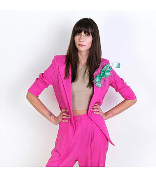 Фасинатор в цвят мента Jane снимка