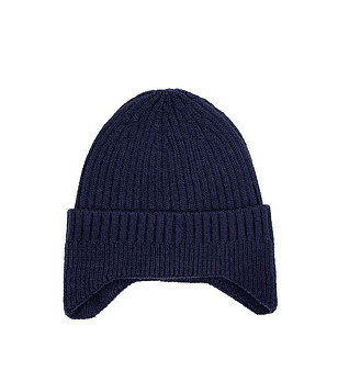 Зимна шапка в тъмносиньо снимка