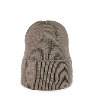 Тъмнобежова унисекс шапка снимка