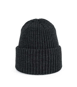 Детска шапка в цвят графит снимка