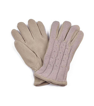 Бежови дамски ръкавици Adana снимка