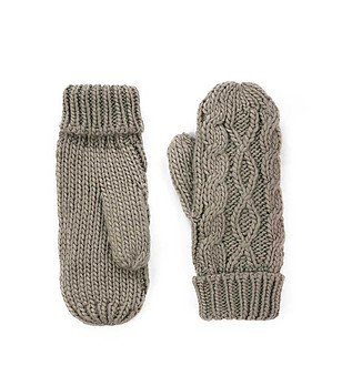 Дамски ръкавици в тъмнобежово Calgary снимка