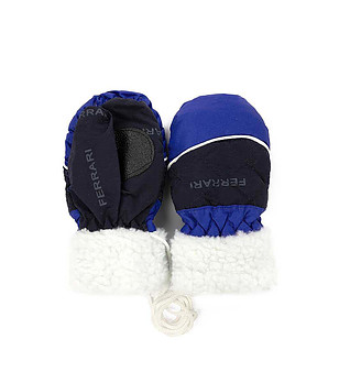 Детски ръкавици с един пръст Norton в сини нюанси снимка