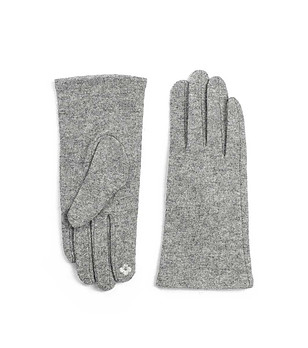 Дамски сиви ръкавици Wełniany с вълна снимка