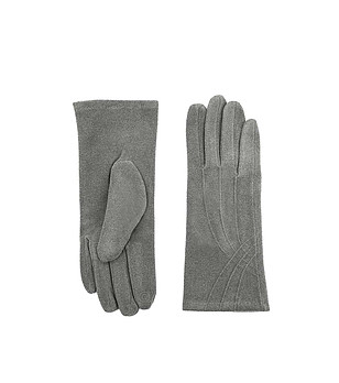 Дамски ръкавици Fairbanks в сиво снимка