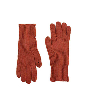 Унисекс ръкавици Twin Lakes в цвят керемида снимка