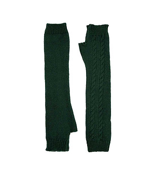 Дамски ръкавици без пръсти Sundance в зелен нюанс снимка