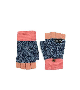 Унисекс ръкавици Seefeld в синьо и розово снимка