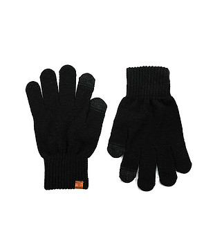 Унисекс ръкавици в черно Cortina снимка