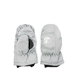 Детски ръкавици Norden в светлосиво снимка