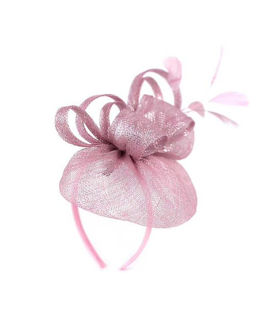 Фасинатор в лилаво със сребрист оттенък Allison снимка