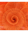 Фасинатор с цвете в оранжево Michelle-2 снимка