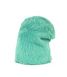 Пухкава дамска шапка в тюркоаз-1 снимка