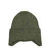 Зимна шапка в цвят маслина-1 снимка