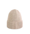 Светлобежова унисекс шапка-1 снимка